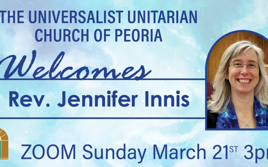 Installation of Reverend Jennifer Innis – Mar 21