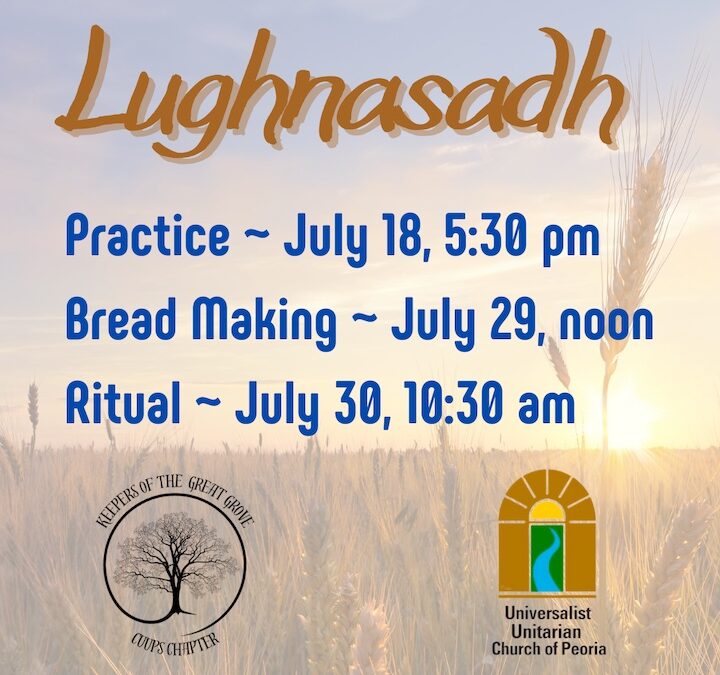 Keepers of the Great Grove Events – Lughnasadh