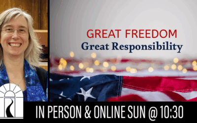 Great Freedom, Great Responsibility