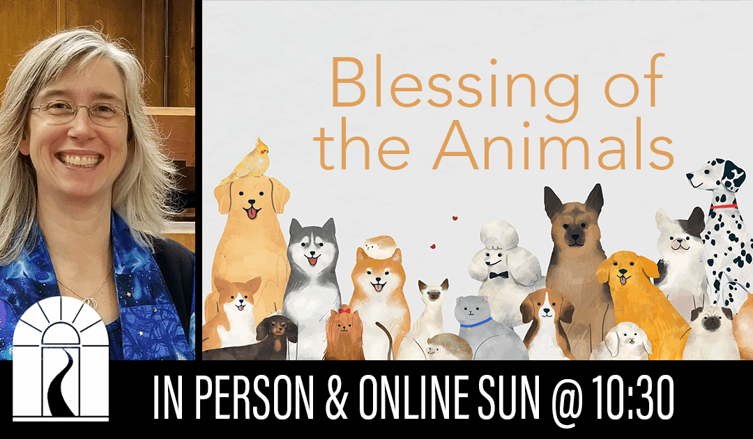 Blessing of the Animals – and the Backpacks