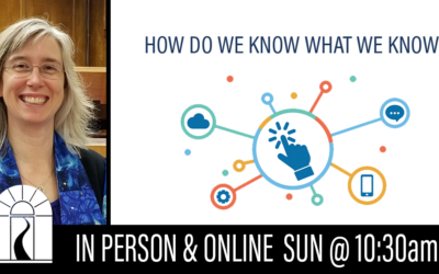 How Do We Know What We Know?