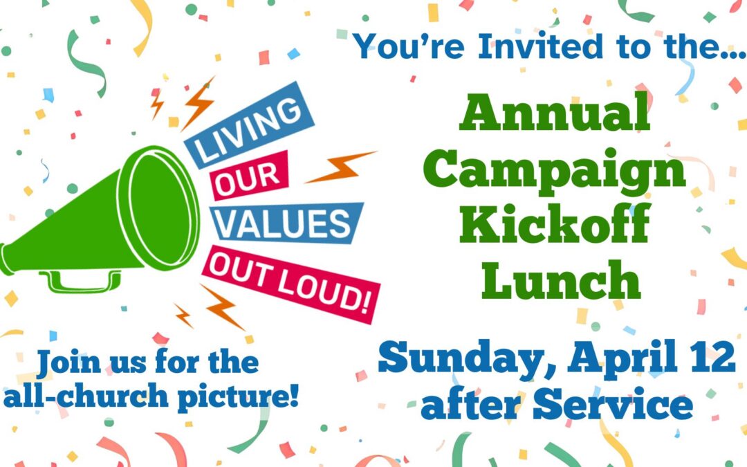 Annual Campaign Kickoff Lunch 2026