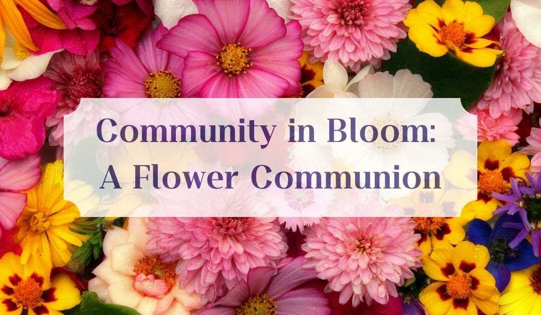 Community in Bloom: A Flower Communion
